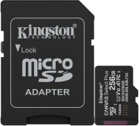 Флеш карта microSDXC 256GB Kingston SDCS3/256GB Canvas Select Plus + adapter