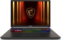 Ноутбук MSI Vector 17 HX AI A2XWHG-240XRU Intel Core Ultra 9 275HX/32Gb/SSD1Tb/RTX5070 Ti 12Gb/17"/IPS/WQXGA/2560x1600/240Hz/NoOS/Cosmos Gray/3kg (9S7-17S372-240)