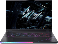 Ноутбук Acer Predator Helios 18 AI PH18-73-98UM Core Ultra 9 275HX 32Gb SSD1Tb NVIDIA GeForce RTX5080 16Gb 18" IPS WQXGA (2560x1600) без ОС black WiFi BT Cam (NH.QVZCD.008)