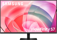 Монитор 37" SAMSUNG S37D702EAI ViewFinity S7 S70D UHD Black (VA, 3840x2160, HDMI+DP, 5 ms, 178°/178°, 350 cd/m, 3000:1, 60Hz)