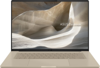 Ноутбук Asus Zenbook A16 UX3607OA-SQ020W Snapdragon X2 Elite 48Gb SSD1Tb Qualcomm Adreno 16" OLED 3K (2880x1800) Windows 11 Home beige WiFi BT Cam Bag (90NB17W1-M003U0)