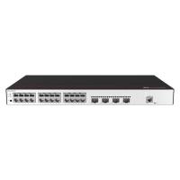 Коммутатор Huawei S5735-L24T4S-A-V2 (24*10/100/1000BASE-T ports, 4*GE SFP ports, AC power), L-MLIC-S57L