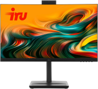 Моноблок IRU Tactio 24ID 23.8" Full HD i5 12400 (2.5) 16Gb SSD512Gb UHDG 730 CR Windows 11 Pro 64 GbitEth WiFi BT 120W Cam черный 1920x1080 (RUS)