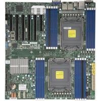 Материнская плата SuperMicro MBD-X12DPI-NT6-O 3rd Gen Intel® Xeon® Scalable processors Dual Socket LGA-4189 (Socket P+) supported, CPU TDP supports Up to 270W TDP, 3 UPI up to 11.2 GT/s,Intel® C621A,Up to 4TB RDIMM,DDR4-3200MHz Up to 4TB 3DS ECC LRDIMM,DD