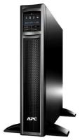 Источник бесперебойного питания мощностью 750vа APC Smart-UPS X 750VA/600W, Tower/RM 2U, Ext. Runtime, Line-Interactive, LCD, Out: 220-240V 8xC13 (1-gr. switched) , SmartSlot, USB, COM, EPO, HS User Replaceable Bat, Black, 1 year warranty (REP: SUA