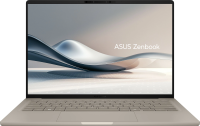 Ноутбук Asus Zenbook A14 UX3407QA-QD556W Snapdragon X X1-26-100 16Gb SSD512Gb Qualcomm Adreno 14" OLED WUXGA (1920x1200) Windows 11 Home beige WiFi BT Cam (90NB1501-M012H0)