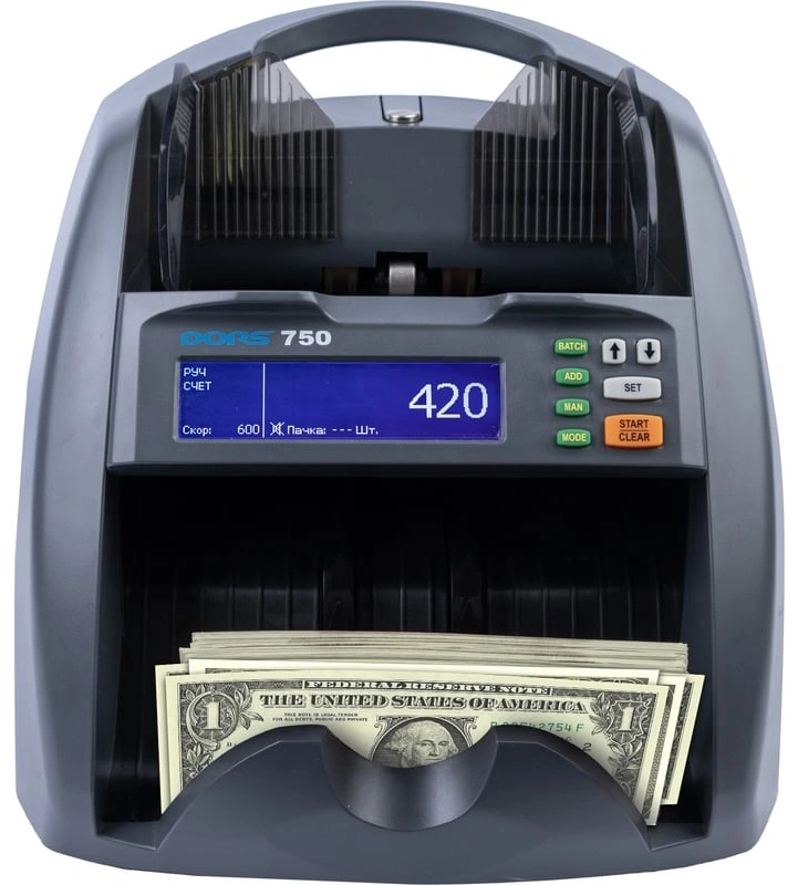 Счетчик банкнот Dors 750 RUS3 мультивалютный SYS-052632 Счетчик банкнот Dors 750 RUS3 мультивалютный SYS-052632