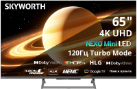 Телевизор LED Skyworth 65" 65X67H черный/серый 4K Ultra HD 120Hz DVB-T DVB-T2 DVB-C DVB-S DVB-S2 USB WiFi Smart TV