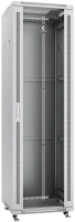 Шкаф коммутационный Cabeus (SH-05C-42U60/80) напольный 42U 600x800мм пер.дв.стекл металл 800кг серый 700мм 2055мм IP20 сталь