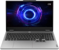 Ноутбук Lenovo LOQ 15IRX10 Core i5 13450HX 16Gb SSD512Gb NVIDIA GeForce RTX5050 8Gb 15.6" IPS FHD (1920x1080) без ОС grey WiFi BT Cam (83JE002BRK)