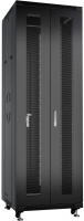 Шкаф серверный Cabeus (ND-05C-42U60/120-BK) напольный 42U 800x1200мм пер.дв.перфор.2ств. задн.дв.перфор.2-хст. 800кг черный 1100мм 2055мм IP20 сталь