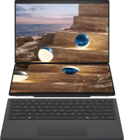 Ноутбук Asus ZenBook Duo UX8407AA-SN279X Core Ultra 9 386H 32Gb SSD1Tb Intel Arc 14" OLED Touch 3K (2880x1800) Windows 11 Pro dk.grey WiFi BT Cam (90NB16V1-M00F80)