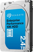 Жесткий диск Seagate Exos 10E2400 HDD 2,5" SAS 2,4Tb, SAS 12Гбит/с, 10000 rpm, 256Mb buffer, 512e/4K, Cache eMLC 16Gb, 15mm, ST2400MM0129, 1 year (б/у, вскрыто, без упаковки)