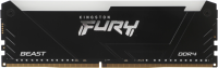 Память DDR4 32GB 3200MHz Kingston KF432C16BB2A/32 Fury Beast RGB RTL Gaming PC4-25600 CL16 DIMM 288-pin 1.35В dual rank с радиатором Ret