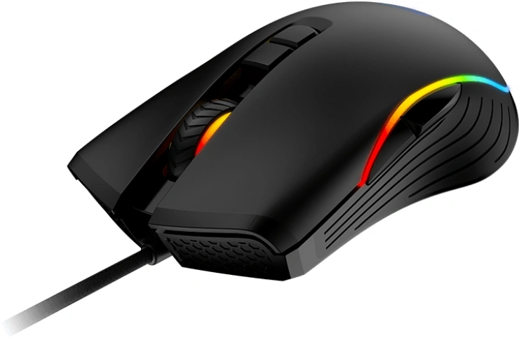 Мышь проводная Mouse MSI FORGE GM300, Wired, 118g, DPI 7200, Symmetrical design, RGB LED, black Мышь проводная Mouse MSI FORGE GM300, Wired, 118g, DPI 7200, Symmetrical design, RGB LED, black