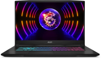 Ноутбук MSI Katana 15 B13VFK-2434XRU Core i7 13620H 16Gb SSD1Tb NVIDIA GeForce RTX4050 6Gb 15.6" IPS FHD (1920x1080) Windows 11 Multi Language black WiFi BT Cam