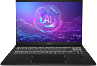 Ноутбук MSI SummitPro 16 AI A2HVETG-084RU Intel Core Ultra 9 285H/32Gb (soldered D5)/SSD1Tb/RTX4050 6Gb (45W)/16"/IPS/Touch/WQXGA/2560x1600/165Hz/Win11Pro/Black/2.1kg