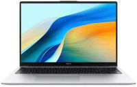 Ноутбук Huawei MateBook D 16 MitchellG-W5651 Core i5 13420H 16Gb SSD512Gb Intel UHD Graphics 16" IPS (1920x1200) без ОС silver WiFi BT Cam (53014MTX)