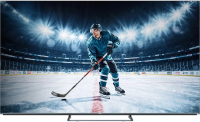 Телевизор LED Haier 75" 75 MiniLED M4 Frameless серебристый 4K Ultra HD 60Hz MEMC DVB-T DVB-T2 DVB-C DVB-S2 USB WiFi Smart TV