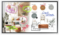 Панель Samsung 55" Flip Chart WM55FX белый VA LED 8ms 16:9 HDMI M/M матовая 350cd 178гр/178гр 3840x2160 DP 4K USB 28.6кг