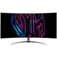 Монитор Bad Pack 44.5" ACER Predator X45bmiiphuzx Black (OLED 3440x1440 240 Hz 1000cd/m2 0,01ms 2xHDMI(2.0) + 1xDP + 1xType-C(90W) + Audio out + USB3.2x2+USB-B (2up 2down)+Speaker 5Wx2 110 H.Adj)