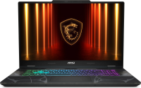Ноутбук MSI Cyborg 17 B13WFKG-217XRU Intel Core i7-13620H/16Gb/SSD1Tb/RTX5060 8Gb/17.3"/IPS/FHD/1920x1080/144Hz/NoOS/Translucent Black (9S7-17U332-217)