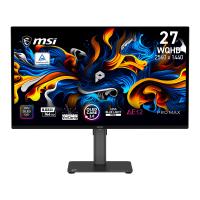 Монитор 26.5" MSI PRO MAX 271QPX14G QD-OLED, 2560x1440, 144Hz, 0,03ms, 250сd/m, 1500000:1 | 2xHDMI(2.1), DP(1.4a), Type-C(PD-15W) | HAS, Pivot, Swivel, InPSU, Speakers, Vesa 100, Black
