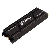 Твердотельный накопитель Kingston SSD 2TB SFYRDK/2000G Fury Renegade M.2 2280 PCIe 4.0 x4 NVMe R7300/W7000MB/s 3D TLC MTBF 2M 2,0PBW Retail Heatsink 1 year