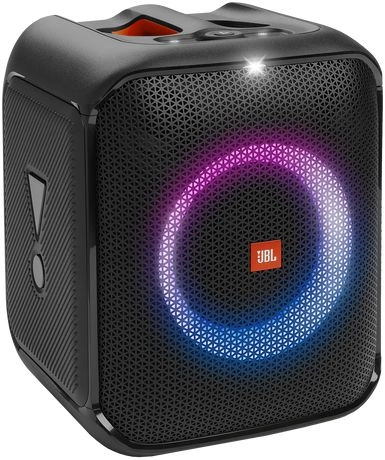 Минисистема Hi-Fi JBL PartyBox Encore Essential черный/оранжевый 100Вт USB BT Минисистема Hi-Fi JBL PartyBox Encore Essential черный/оранжевый 100Вт USB BT