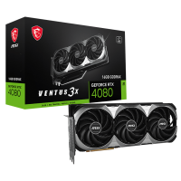 Видеокарта MSI RTX4080 VENTUS 3X E 16GB GDDR6X 256bit 2xDP 2xHDMI 3FAN RTL