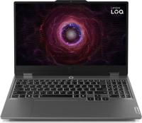 Ноутбук Lenovo LOQ 15ARP9 Ryzen 5 7235HS 16Gb SSD512Gb NVIDIA GeForce RTX4050 6Gb 15.6" IPS FHD (1920x1080) без ОС grey WiFi BT Cam (83JC00LBRK)