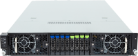Шасси серверное Gigabyte Server Platform G294-Z43 / 2U / 2xAMD (9004/9005) / 2xHS /24xDIMM / 4xSFF NVME/SAS/SATA + 4xSFF SATA/SAS / 16xGPUs SS /2x10GbE / 16xFHFL + 2xLP / 2x3000W / Rails / 1Y