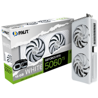 Видеокарта Palit Bad Pack RTX5060Ti WHITE OC 16GB GDDR7 128bit 3xDP HDMI 2FAN RTL bp