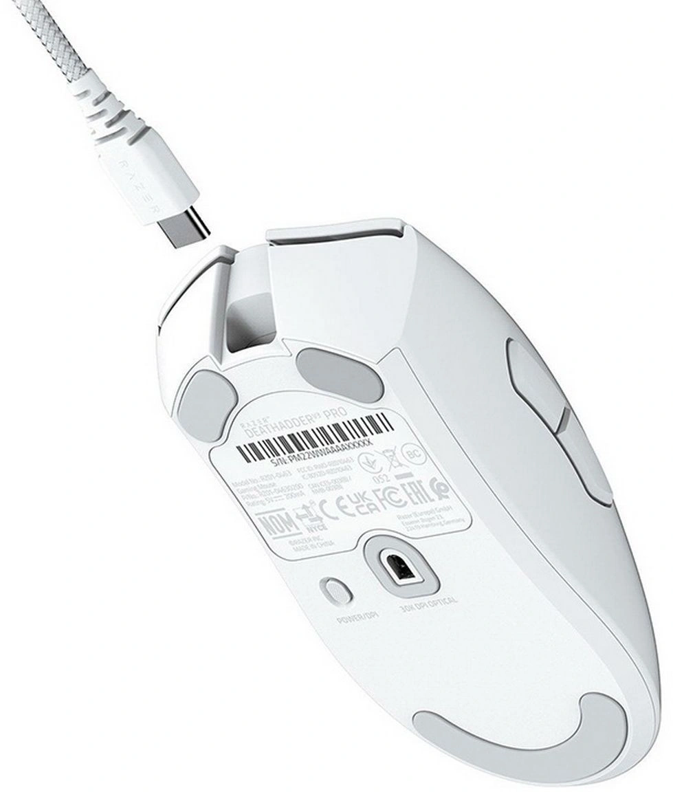 Мышь Razer DeathAdder V3 Pro White Edition Мышь Razer DeathAdder V3 Pro White Edition
