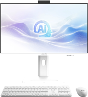 Моноблок MSI Modern AM273QP AI 1UM-097XRU 27" WQHD Core Ultra 5 125H (1.2) 16Gb SSD512Gb Graphics CR без ОС 2.5Gigabit WiFi BT 120W клавиатура мышь Cam белый 2560x1440