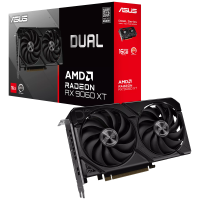 Видеокарта ASUS RX9060XT DUAL 16GB GDDR6 128bit 2xDP HDMI 2FAN RTL (DUAL-RX9060XT-16G)