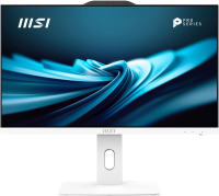 Моноблок MSI Pro AP242P 14M-684XRU 23.8" Full HD i5 14400 (2.5) 8Gb SSD512Gb UHDG 730 без ОС GbitEth WiFi BT 120W клавиатура мышь Cam белый 1920x1080