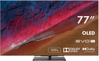 Телевизор OLED Haier 77" S9 Pro Frameless черный Ultra HD 4K 120Hz DVB-T DVB-T2 DVB-C DVB-S2 USB WiFi Smart TV