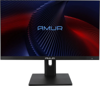 Моноблок Amur Тигр H6I12 23.8" Full HD i3 12100 (3.3) 16Gb SSD512Gb UHDG 730 FreeDOS GbitEth WiFi BT 120W клавиатура мышь Cam черный 1920x1080