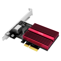 Адаптер беспроводной связи (Wi-Fi) CUDY 10G PCI Express Adapter Marvell AQC113 10Gbps PCI Express Adapter, Marvell AQC113R, 10G/5G/2.5G/1000M/100M/10M Auto Adaptive, PCI express 3.0 x4,Wake-On-LAN，Flow Control, 8 traffic classes, Data Center Bridging,Jumb