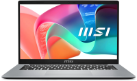 Ноутбук MSI Modern 14 F1MG-815XRU Core 7 150U 16Gb SSD512Gb Intel Graphics 14" IPS FHD (1920x1080) FreeDOS silver WiFi BT Cam (9S7-14S113-815)