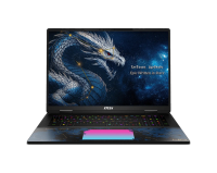ноутбук MSI Titan 18 HX Dragon Edition Draco A2WJ Ultra9 290HX 18" 16:10 UHD+ (3840x2400)240Hz DDR5 96GB (48GB*2),4TB SSD (2TB+2TB),NV RTX 5090 (24GB GDDR7),99Whr,3,6kg,2y,Win11Home,