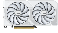 Видеокарта Asus PCI-E 4.0 DUAL-RTX5060TI-O16G-WHITE NVIDIA GeForce RTX 5060TI 16Gb 128bit GDDR7 2602/28000 HDMIx1 DPx3 HDCP Ret