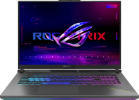Ноутбук Asus ROG Strix G18 G814PM-S8117 Ryzen 9 8940HX 16Gb SSD512Gb NVIDIA GeForce RTX 5060 8Gb 18" IPS WUXGA (1920x1200) без ОС green WiFi BT Cam (90NR0L29-M005X0)