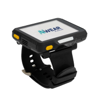 Терминал на руку Newland WD1 Wearable Watch Device with 2.8" Touch Screen, 3GB/32GB, BT, WiFi, 4G, GPS and Camera. Incl. wrist band, USB-C cable and MultiPower adapter. OS: Android 13.0 GMS