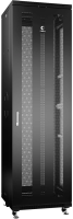 Шкаф серверный Cabeus (ND-05C-42U60/100-BK) напольный 42U 600x1000мм пер.дв.металл.перф. металл 800кг черный 900мм 2055мм 20 сталь