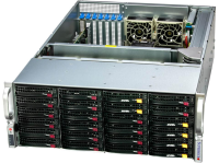 Сервер Supermicro SuperStorage 4U Server 641E-E1CR24H 2x6542Y/ 4x96Gb/ 1x7450 PRO 480GB NVMe M.2