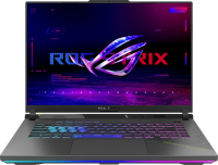 Ноутбук Asus ROG Strix G16 G614FR-TS412 Ryzen 9 9955HX 32Gb SSD1Tb NVIDIA GeForce RTX5070Ti 12Gb 16" IPS WQXGA (2560x1600) без ОС green WiFi BT Cam (90NR0NK8-M00N00)