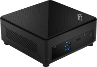 Неттоп MSI Cubi 5 1M-615XRU Core 7 150U (1.8) 16Gb SSD1Tb Graphics CR без ОС 2xGbitEth WiFi BT черный (9S6-B0A821-615)