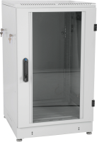 Шкаф ЦМО Шкаф телекоммуникационный напольный 24U (600  800) дверь стекло